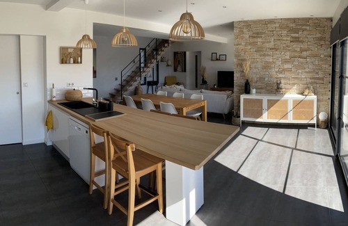 Tosse Villa | Beautiful Villa in TOSSE with Pool for 8 Guests