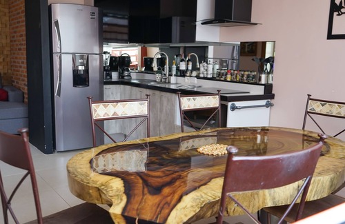 Downtown Queretaro Apartment | Modern 3-Room Apartment in Downtown with Spa Amenities
