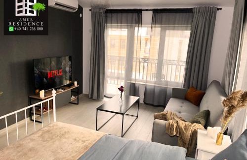 Iasi Apartment | AmurResidence: 2-Bedroom Retreat with Private Sauna