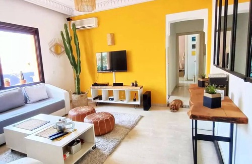 Majorelle Apartment | Stylish Apartment with Panoramic Terrace Near Majorelle Gardens