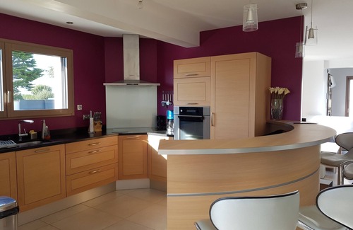 Loctudy Villa | Top-Rated Villa with Heated Pool Steps from the Beach