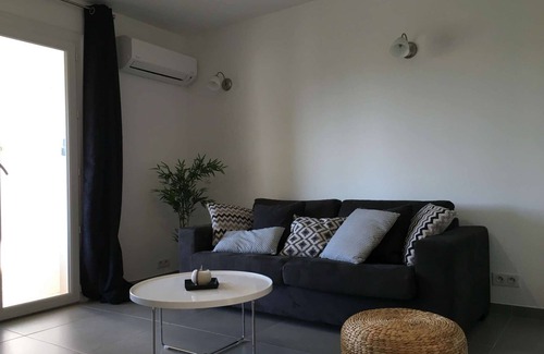 Coggia Apartment | Renovated F2 Near Sagone Beach with Ocean View Amenities