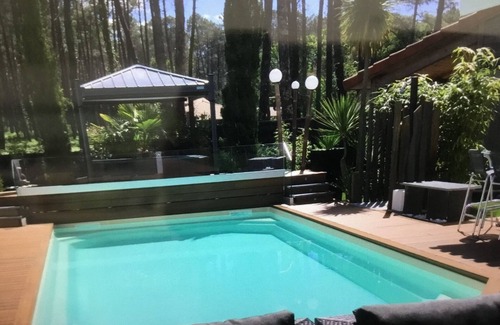 Moliets-et-Maa House | Discover Superb Maa Villa: Private Pool & Spa Retreat