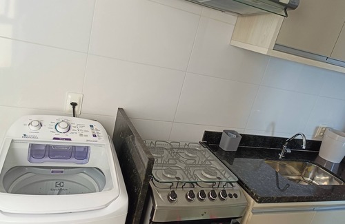 Praia do Morro Apartment | Beautiful Sea View 2-Bed Flat with Wi-Fi and Parking