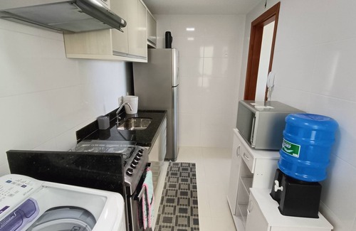 Praia do Morro Apartment | Beautiful Sea View 2-Bed Flat with Wi-Fi and Parking