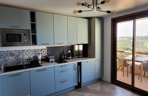 Grosseto-Prugna Apartment | Exceptional Sea View Studio in Porticcio - Pet Friendly Retreat