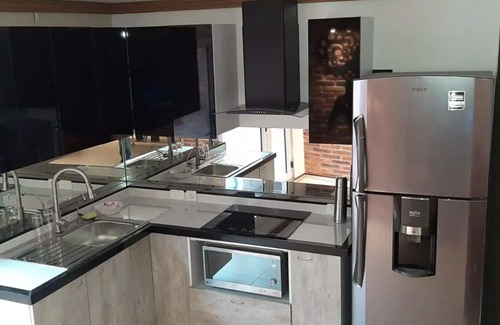 Downtown Queretaro Apartment | Modern Studio Luna with Ocean View & Spa in Downtown