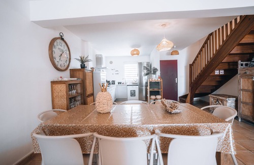 La Saline Les Bains Villa | Waterfront Villa Sunset at La Saline - Guest Rated 10/10