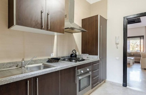 Daoudiate Apartment | Charming Apartment in a Private Residence with Great Amenities
