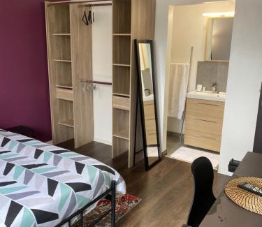 Vandoeuvre-les-Nancy Apartment | Spacious Room with Private Bath and Ocean View Amenities