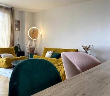 Yves Farge - Le Fleuve Apartment | Elegant Rooftop Duplex in the Heart of Lyon