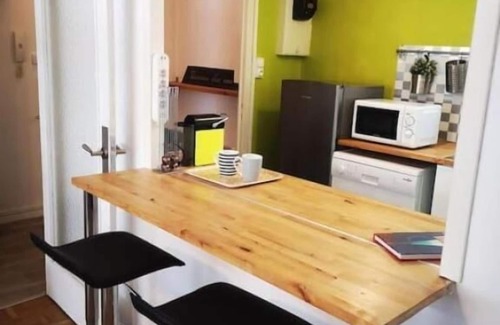 La Gare Apartment | Inviting T3 in Centre Clermont-Ferrand with Full Kitchen