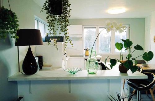 Caudan Apartment | Inviting T3 with Terrace & Garden in Town Center