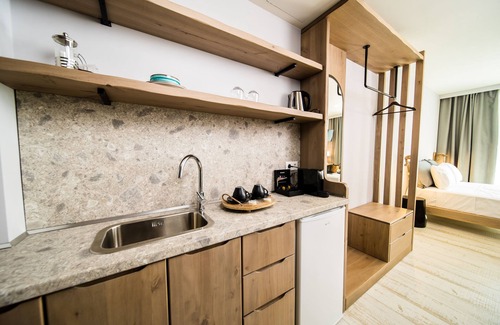 Neos Marmaras Apartment | Seaview Two-Bedroom Suite at KaliThea Suites for Families