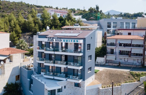 Neos Marmaras Apartment | Seaview Two-Bedroom Suite at KaliThea Suites for Families