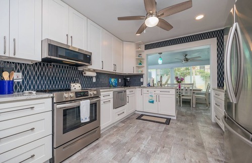 Butler Beach House | Inviting Getaway: Private Pool & Oceanview Rooftop Deck
