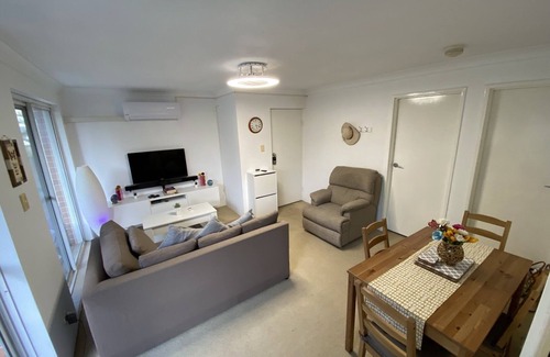 The Entrance Apartment | Beachside Bliss at Surfside Palms with Pool & Ocean View