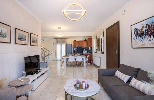 Rethymno Villa | Secluded Retreat with Pool and Breathtaking Sea Views
