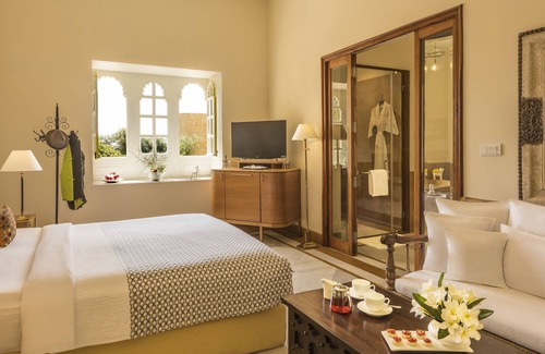 Jaisalmer Hotel | Enchanting Suryagarh: Top-Rated 4-Star Retreat with Spa