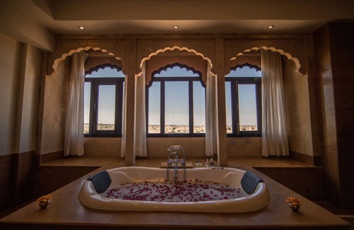 Jaisalmer Hotel | Enchanting Suryagarh: Top-Rated 4-Star Retreat with Spa