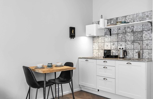 Downtown Apartment | Guest Rated 10/10: Swan Double Studio for Two with Kitchen