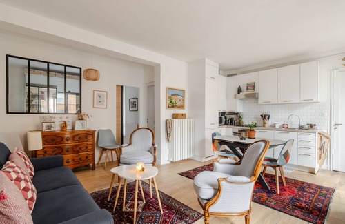Grenelle Apartment | Discover Swan's Nest: Family-Friendly with Spa & Kitchen