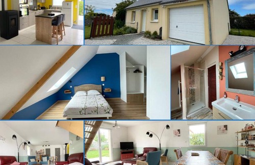 Saint-Laurent-sur-Mer House | Bright and Cozy Home with Garden Near Omaha Beach