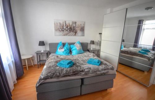 Magdeburg Apartment | SweetHome: Cozy Stay with Balcony, Kitchen & WiFi Access