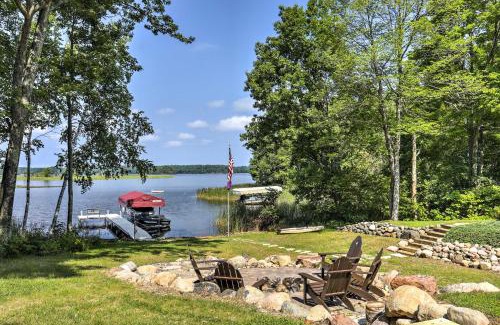 Hayward House | Inviting Lakefront Home with Game Room & Private Dock