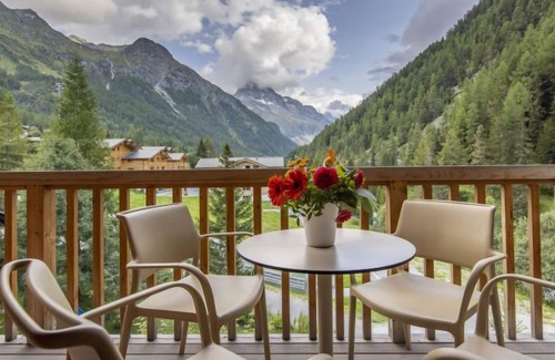 Zinal Apartment | Comfortable 2-Room South Balcony at Interhome - Rated 9.2