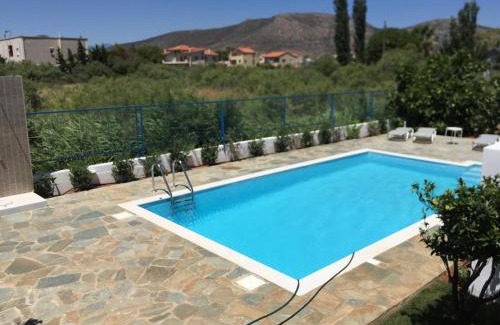 Schinias Villa | Relax at Sxinias Pool Villa with Oceanfront Views