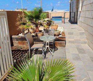 Nahariya Apartment | Relax at Sycamore on the Beach with Oceanfront Views