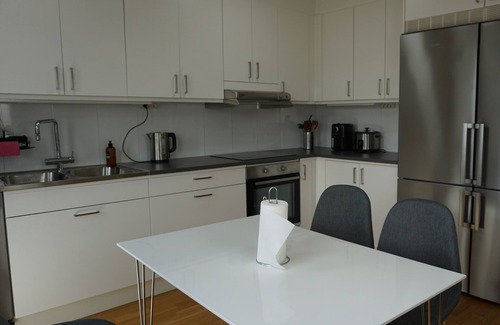 Hagernas Apartment | Convenient Täby Hotel with Pool & Spa, Just 26 Minutes to Central Stockholm