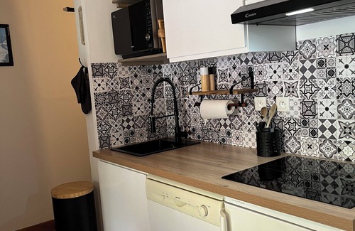 Les Deux Alpes Apartment | T2 apartment + ski-in/ski-out mountain corner with parking at Les 2 Alpes.