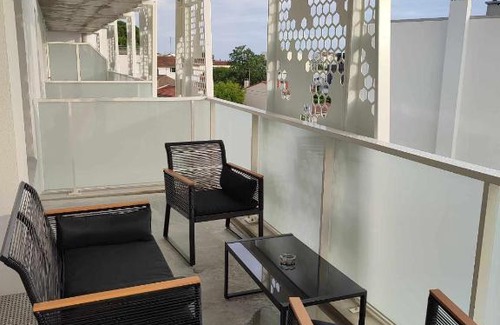 Royan Apartment | Cozy T2 with Balcony Near Central Market & Ocean Views