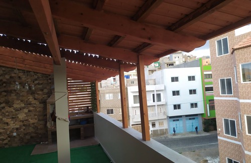 Mindelo Apartment | Inviting T2 with Gourmet Terrace and Family-Friendly Amenities