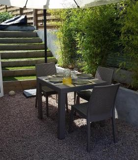 Grosseto-Prugna Apartment | Charming T2 with Garden and Ocean View in Porticcio