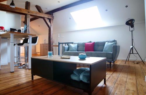 Aulnoy-lez-Valenciennes Apartment | Cozy T2 de charme N4 Valenciennes with Netflix & Wifi