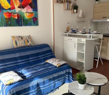 Lacanau-Ocean Apartment | Beachfront Escape at T2 Direct Plage Lacanau Ocean with Pools