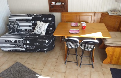 Guzet Neige Apartment | T2 foot track 6pers Terasse