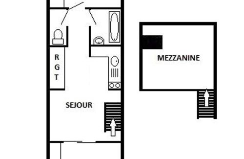 Le Barcares Apartment | Cozy T2 Mezzanine Apartment with Ocean View & Terrace