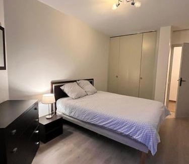 Voiron Apartment | Inviting T2 Grande Terrasse: Free Wi-Fi & Parking Included