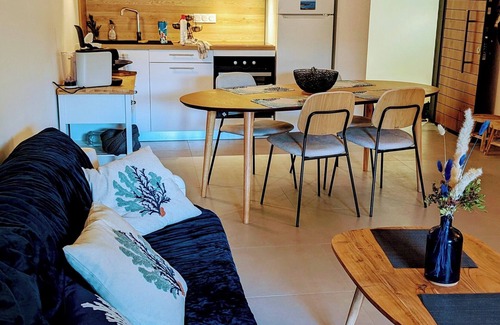 Pianotolli-Caldarello Apartment | T2 rental with infinity pool sea view South Corsica