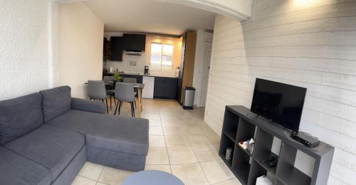 Leucate Apartment | Oceanfront T2 Residence Naturiste Aphrodite with Pool