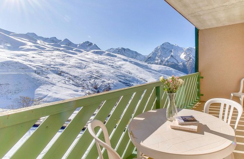Peyragudes Condo | Convenient T2 Supérieur Just 400m from the Slopes!