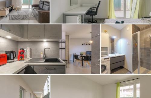 Les Poulettes Apartment | T3 calme & lumineux - idéal familles & pros à Villeurbanne
