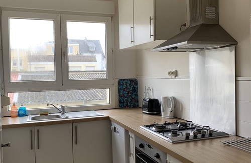 Berck-sur-Mer Apartment | Oceanfront T3 with Grand Terrace & Spa, Perfect for Families