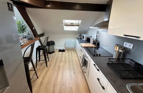 Republique Apartment | Relax at T3 « Home » - Vieux Mans with Spa and Hot Tub