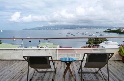 Trois-Ilets Apartment | Stunning T3 Apartment with Breathtaking Sea Views