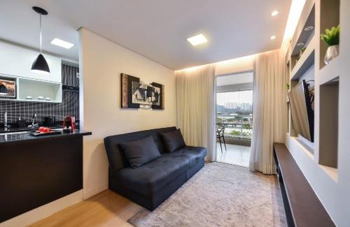 Santo Amaro Apartment | Elegant TA4 Apartment near Expo Transamérica with Pool